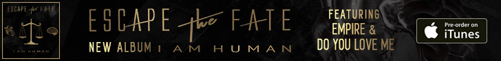 Escape the Fate Human Banner
